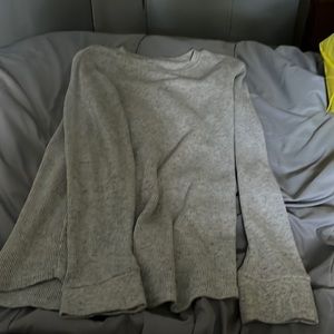 plain sweater long sleeve shirt. boyfriend never wears it.